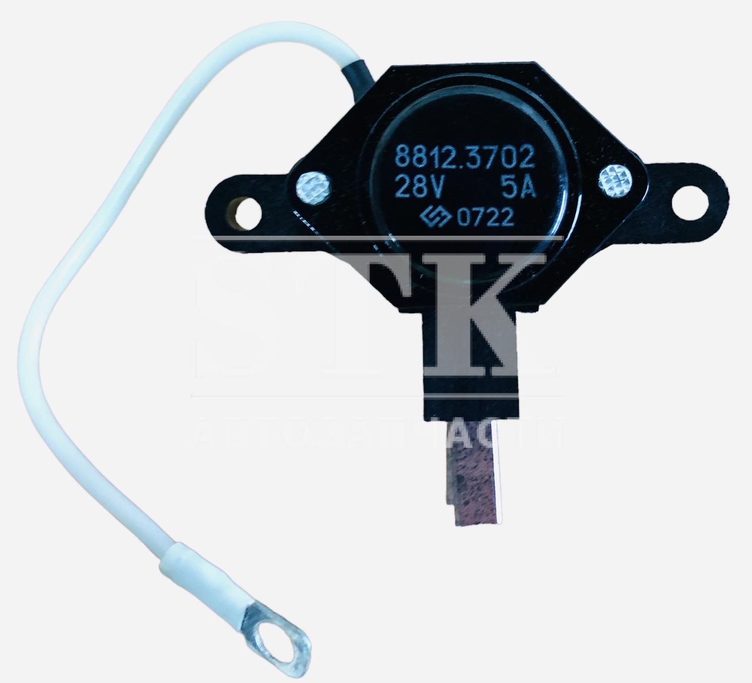 Реле Зарядки 8812.3702 а\м К.-maz, Маз со щет. узлом (4572.3702) к ген. 3102.3771-01