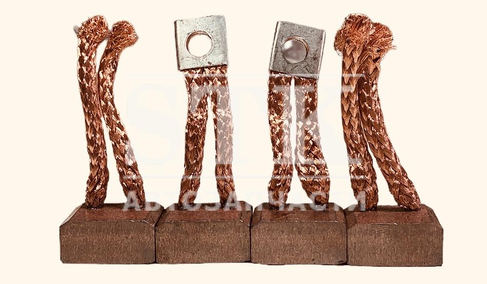 Щетка стартера СТ74 - 7402.3708 МТЗ ЗИЛ-БЫЧОК Комплект 4шт