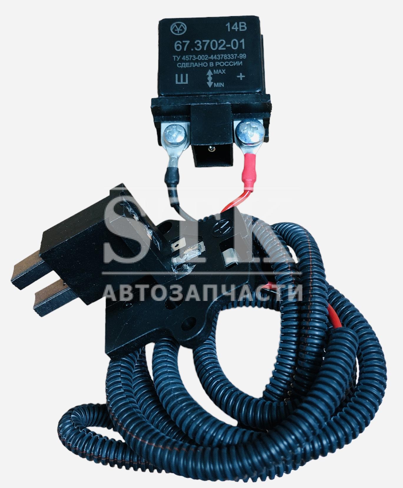 Трехуровневый регулятор напряжения 67.3702-01 а\м Ваз 2108-09  Г.- 37.3701, 371.3701, 372.3701 пр-во Энергомаш г.Калуга