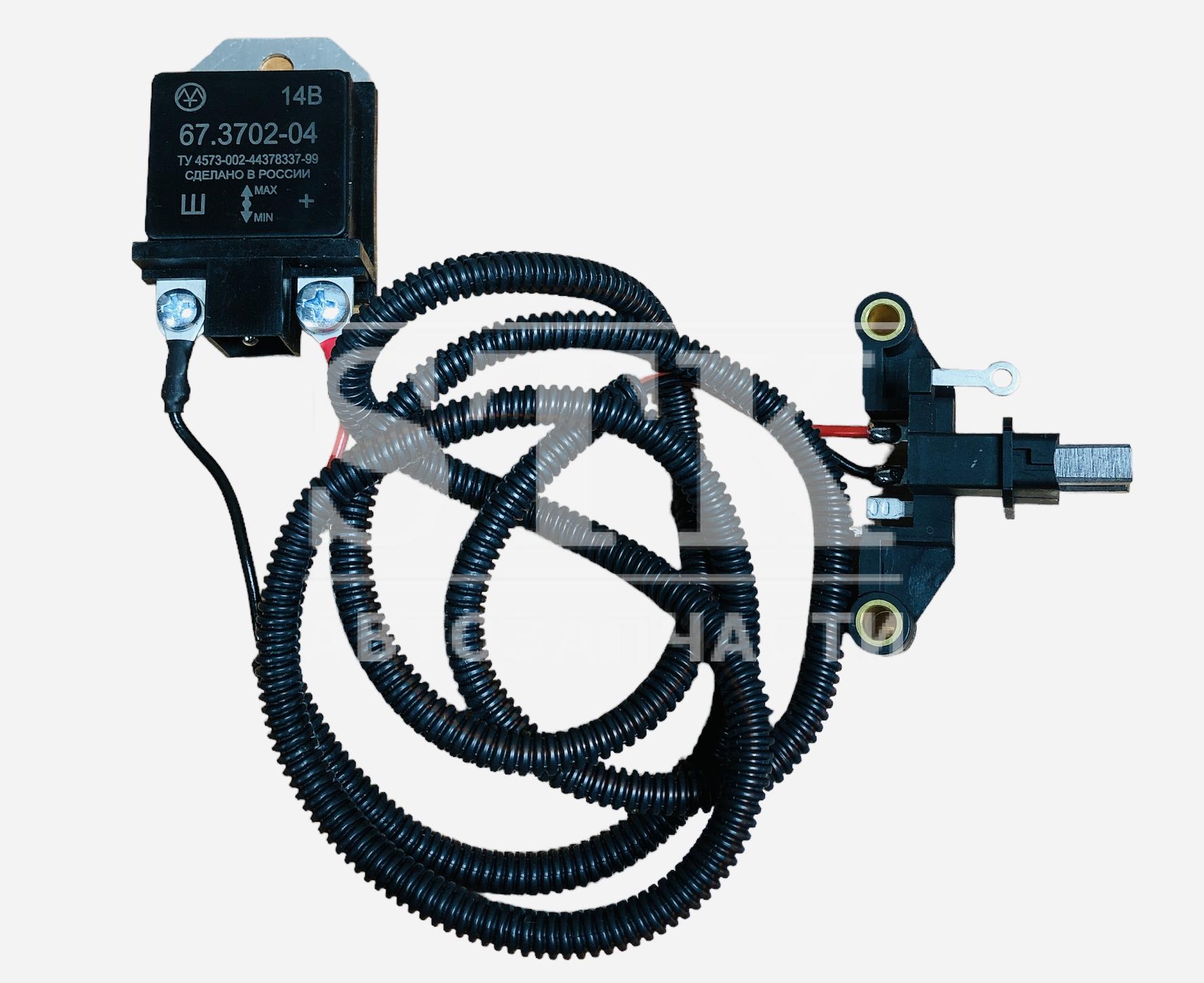 Трехуровневый регулятор напряжения 67.3702-04 а\м Ваз - ПРАМО “ISKRA" 5102.3771, -10, 5112.3771, -10, 5122.3771, -10, -30, 5142.3771, AAK 5727