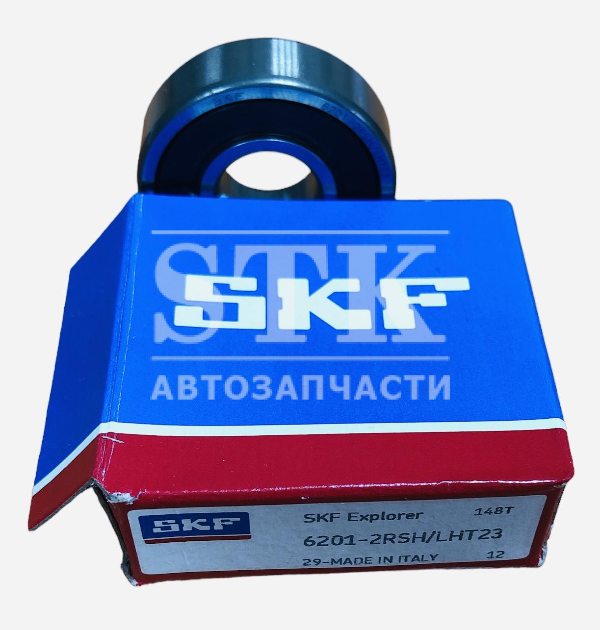 Подшипник Генератора пр-во SKF 6201-2RSH со Смазкой LHT - Оригинал