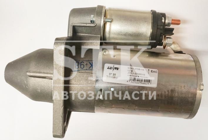 Стартер 5702.3708-15 а/м ВАЗ-1117-1119, 2170 с усиленной КПП 16V дв, z=9, крепеж 3 болта пр-во ЗИТ, КзатЭ г. самара