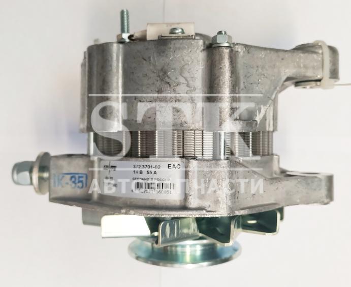 Генератор Г372.3701-02 а\м ВАЗ-2108, 2109, 1111 - 14V/55A пр-во ЗИТ, КзатЭ г. самара