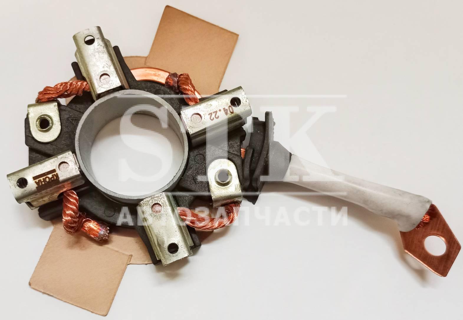 Щеточный узел Ваз 2110-2112-2115-21214-2123 новый образец стартера ЗИТ и аналоги пр-во Крона