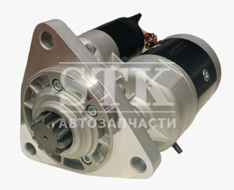 Стартер 9172780 трактора МТЗ-80, 82, 100, 1221, ЛTЗ-145 с дв. Д-240, 260 и модиф. Т-40 c дв. Д-144, 145 - 24В / 3,5кВт 10зуб ПР-ВО АТЭ-1(ПРАМО)