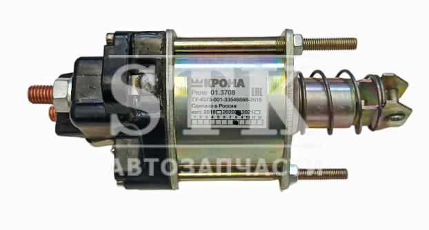 Реле стартера а\м Ваз 2101-2107-2121 старого образца пр-во Крона г. Самара