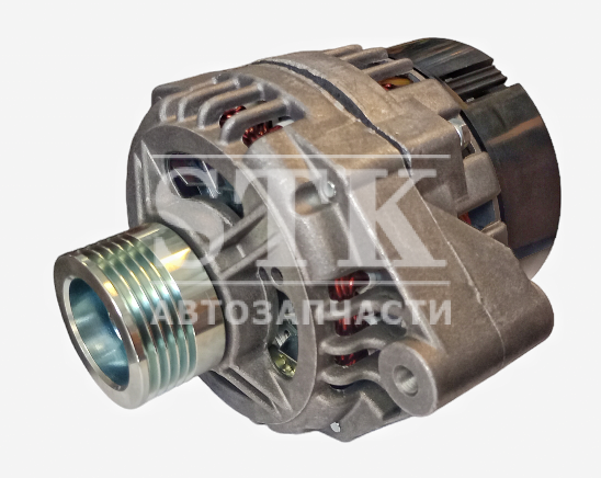 Генератор  9402.3701-04ВК а/м ВАЗ-2123, Niva Travel 14V/115A ЕвроРазьем подключения  пр-во ЗиТ, Кзатэ