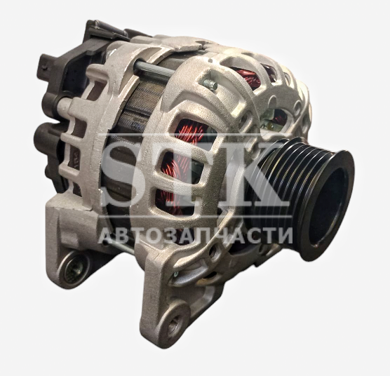 Генератор Лада Largus - Renault Logan, Sandero, Duster 1.4i, 1.6i дв K4M, K7M 95A,  ALB0408, 231007633R, LG0901 пр-во Megaamper