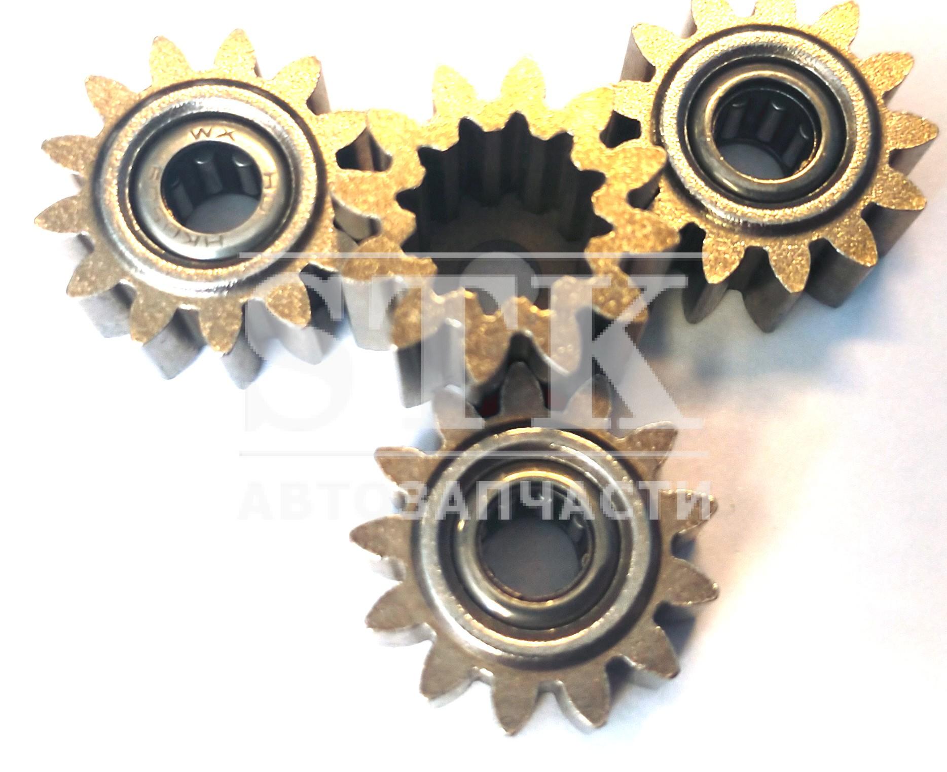 Шестерни Редуктора Стартера ЗиТ НА Подшипнике 57й Серии а\м ВАЗ-УАЗ-Газель - (3+1Шт)